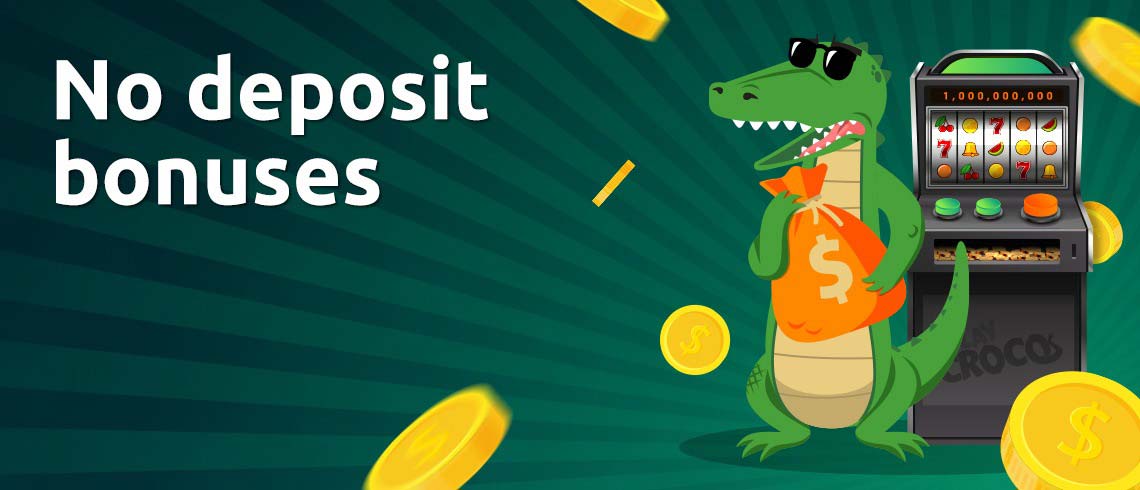 playcroco no deposit bonuses