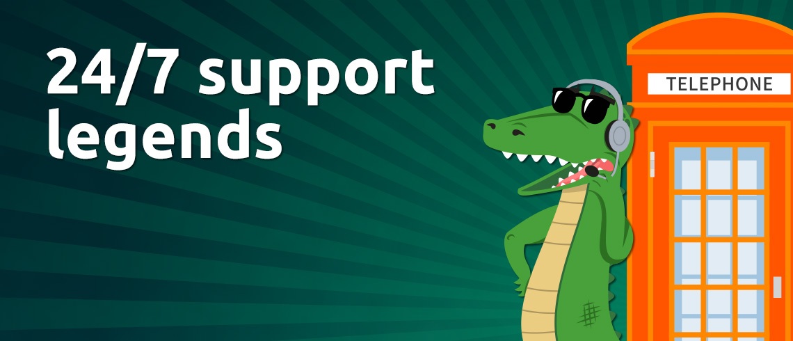 PlayCroco online casino support