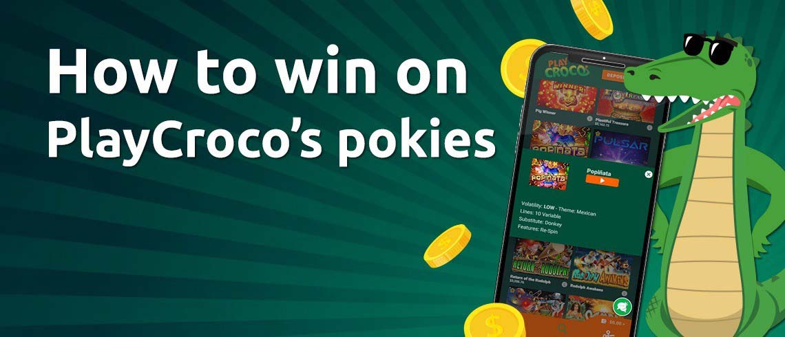 how to win on playcroco pokies