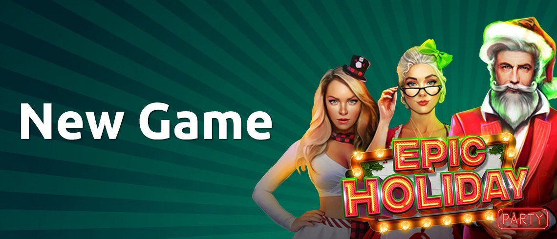 epic holiday party christmas pokie