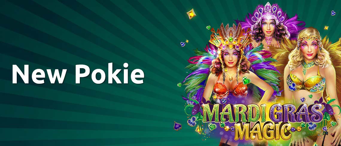 mardi gras magic pokie
