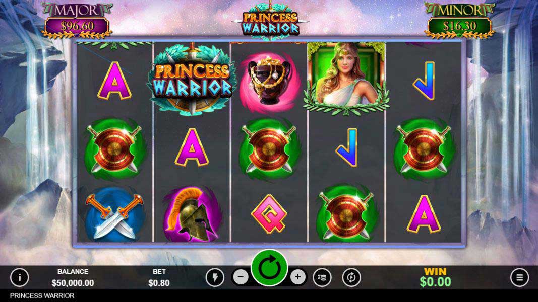 princess warrior online pokie